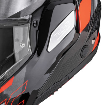 Scorpion Exo-Tech II Carbon Drift Black Silver Red