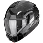 Casque Klapp Scorpion Exo-Tech II Carbon Viator Black Silver