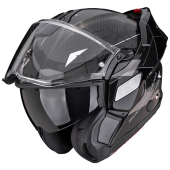 Scorpion Exo-Tech II Carbon Viator Black Silver