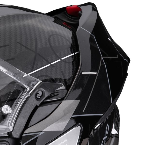 Scorpion Exo-Tech II Carbon Viator Black Silver