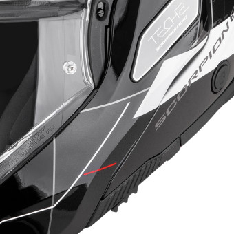 Scorpion Exo-Tech II Carbon Viator Black White Red