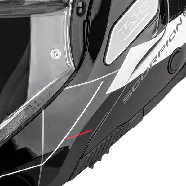 Scorpion Exo-Tech II Carbon Viator Black White Red