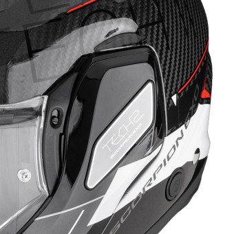 Scorpion Exo-Tech II Carbon Viator Black White Red