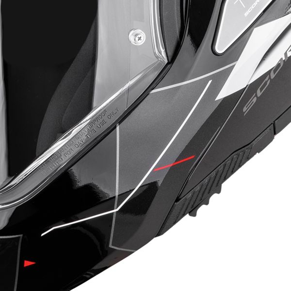 Scorpion Exo-Tech II Carbon Viator Black White Red