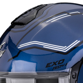 Scorpion Exo-Tech II Dash Blue Black White