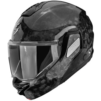 Casque Klapp Scorpion Exo-Tech II Onyx Carbon Solid Black Casque Klapp Scorpion Exo-Tech II Onyx Carbon Solid Black