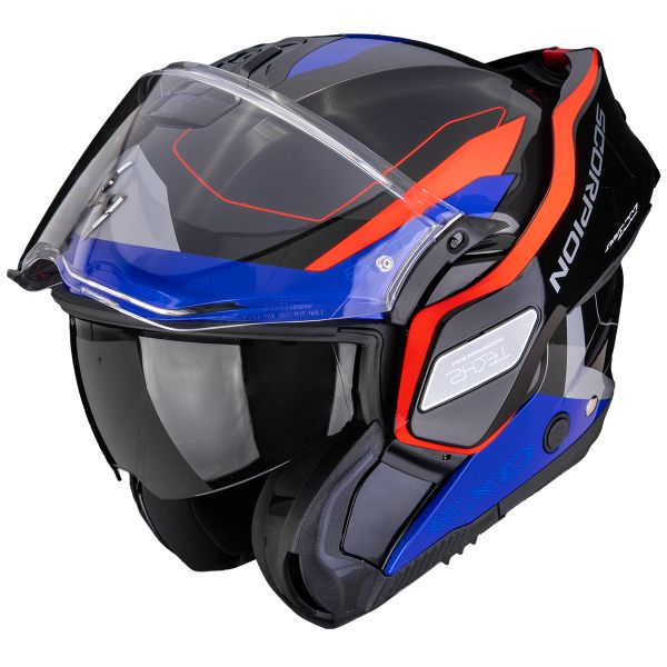 Scorpion Exo-Tech II Passager Black Red Blue
