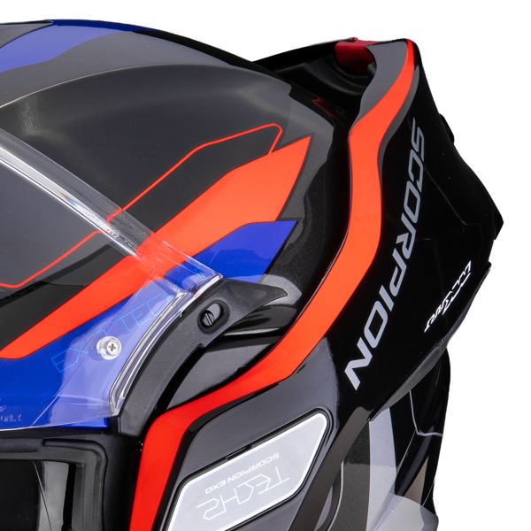 Scorpion Exo-Tech II Passager Black Red Blue