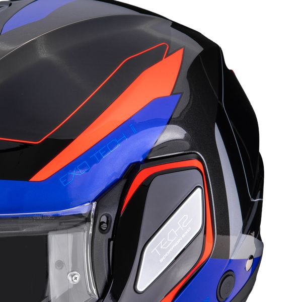 Scorpion Exo-Tech II Passager Black Red Blue