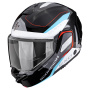 Casque Klapp Scorpion Exo-Tech II Passager Black White Blue