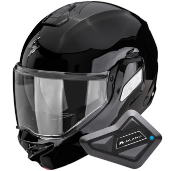 Klapp Scorpion Exo-Tech II Solid Black + Kit Bluetooth BT Mini
