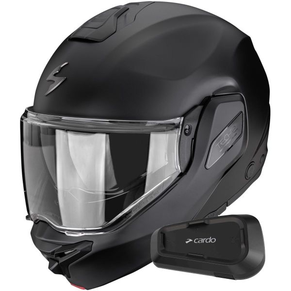 Klapp Scorpion Exo-Tech II Solid Matt Black + Kit Bluetooth Spirit