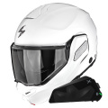 Pack Exo-Tech II Solid White + Kit bluetooth Exo-Com Link-1C