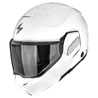 Scorpion Exo-Tech II Solid White + Kit Bluetooth BT Mini