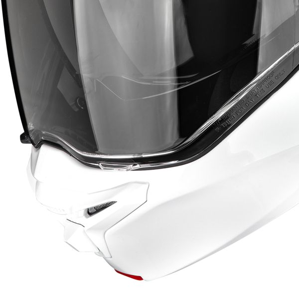 Scorpion Exo-Tech II Solid White + Kit Bluetooth BT Mini