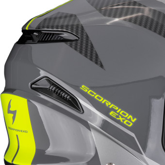 Scorpion Exo-Tech II Void Silver Neon Yellow