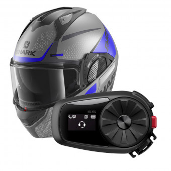 Klapp Shark EVO GT Encke Mat ABK + Kit Bluetooth 5S