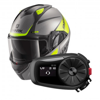 Klapp Shark EVO GT Encke Mat AYK + Kit Bluetooth 5S