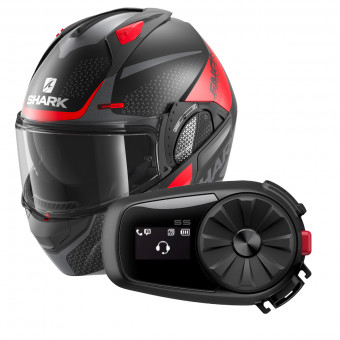 Klapp Shark EVO GT Encke Mat KRA + Kit Bluetooth 5S