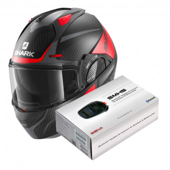 Klapp Shark EVO GT Encke Mat KRA + Kit Bluetooth Sena SMH5