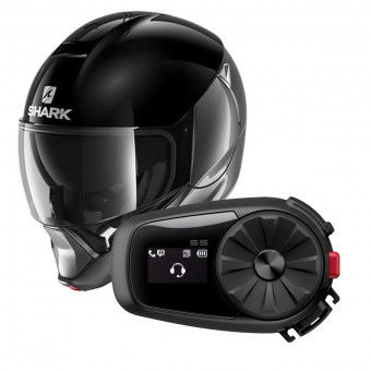 Klapp Shark Evojet Dual Blank AKA + Kit Bluetooth 5S Solo