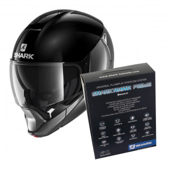 Klapp Shark Evojet Dual Blank AKA + Kit Bluetooth Sharktooth Prime