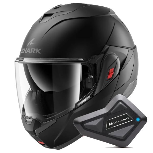 Klapp Shark Oxo Blank Mat KMA + Kit Bluetooth BT Mini Klapp Shark Oxo Blank Mat KMA + Kit Bluetooth BT Mini