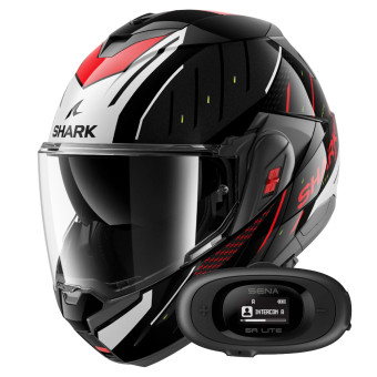 Casque Klapp Shark Oxo Rydger KSR + Kit bluetooth 5R Lite Solo Casque Klapp Shark Oxo Rydger KSR + Kit bluetooth 5R Lite Solo