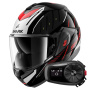 Casque Klapp Shark Oxo Rydger KSR + Kit Bluetooth 5S Solo