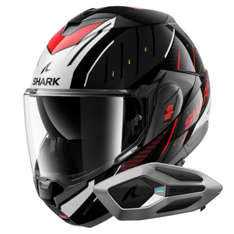 Casque Klapp Shark Oxo Rydger KSR + Kit Bluetooth Sena for Shark Mesh Solo Casque Klapp Shark Oxo Rydger KSR + Kit Bluetooth Sena for Shark Mesh Solo