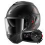 Casque Klapp Shark Oxo SP Lyne Mat KAA + Kit Bluetooth 5S Solo