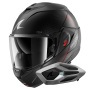 Casque Klapp Shark Oxo SP Lyne Mat KAA + Kit Bluetooth Sena for Shark Mesh Solo