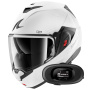Casque Klapp Shark Oxo SP Lyne WSS + Kit bluetooth 5R Lite Solo