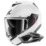 Casque Klapp Shark Oxo SP Lyne WSS + Kit Bluetooth Sena for Shark Mesh Solo