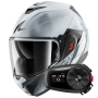 Casque Klapp Shark Oxo Speed-Tech SWK + Kit Bluetooth 5S Solo
