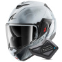 Casque Klapp Shark Oxo Speed-Tech SWK + Kit Bluetooth BT Mini