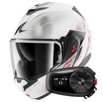 Klapp Shark Oxo Speed-Tech WRK + Kit Bluetooth 5S Solo