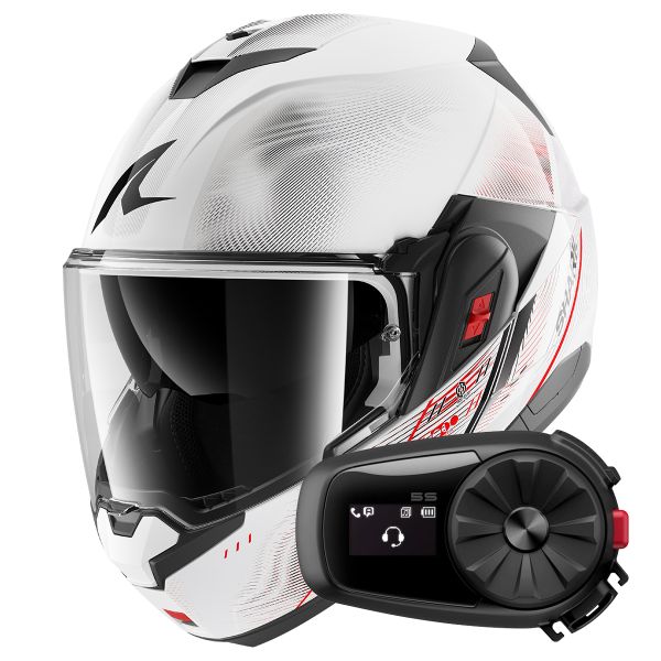 Klapp Shark Oxo Speed-Tech WRK + Kit Bluetooth 5S Solo
