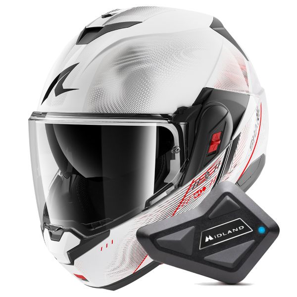 Klapp Shark Oxo Speed-Tech WRK + Kit Bluetooth BT Mini