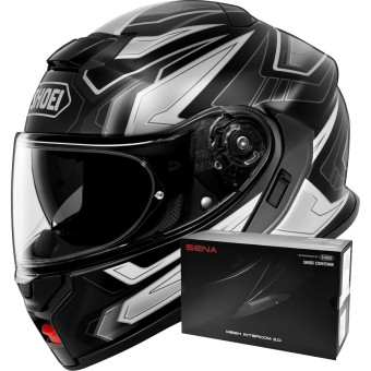 Klapp Shoei Neotec 3 Anthem TC-5 + Intercom Sena SRL-03