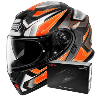 Klapp Shoei Neotec 3 Anthem TC-8 + Intercom Sena SRL-03