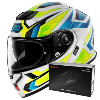 Klapp Shoei Neotec 3 Anthem TC-3 + Intercom Sena SRL-03