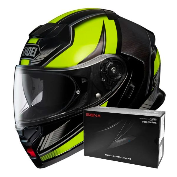 Klapp Shoei Neotec 3 Grasp TC3 + Sena Intercom SRL-03