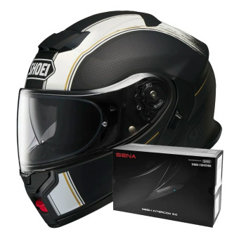 Casque Klapp Shoei Neotec 3 Satori TC5 + Intercom Sena SRL-03 Casque Klapp Shoei Neotec 3 Satori TC5 + Intercom Sena SRL-03