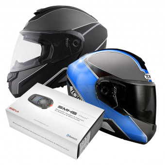 Klapp Torx Neil 2 Trip Blue + Neil 2 Trip Black + KIt Bluetooth SMH5 Duo