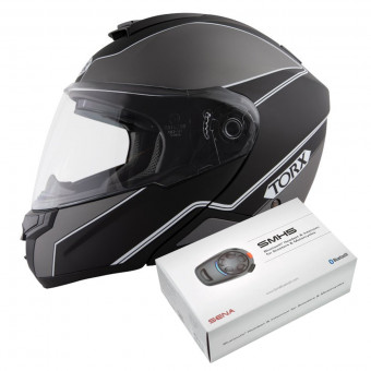 Casque Klapp Torx Neil 2 Trip Black + Kit Bluetooth SMH5 Solo Casque Klapp Torx Neil 2 Trip Black + Kit Bluetooth SMH5 Solo