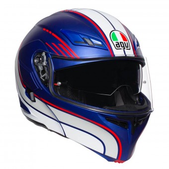 Klapp AGV Compact ST Boston Matt Blue White Red