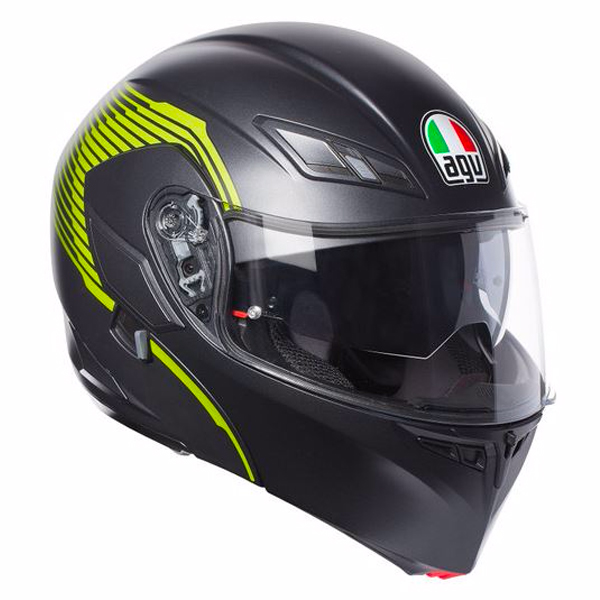 Klapp AGV Compact ST Vermont Matt Black Yellow Fluo