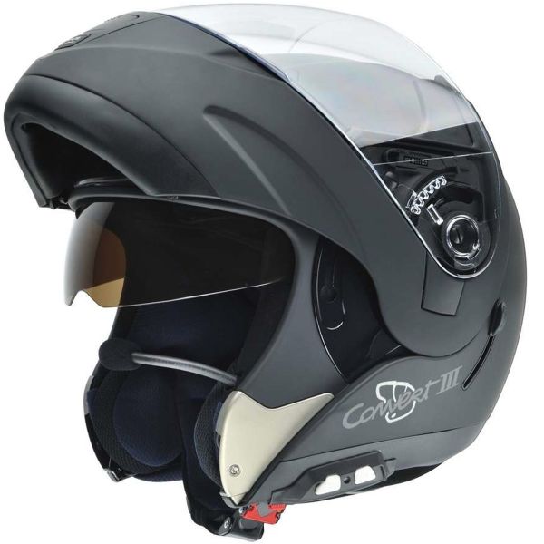 NZI Helix IV Graphics Motorradhelm – Beige/Schwarz, Größe S, ECE 22.05, Waschbares Innenfutter