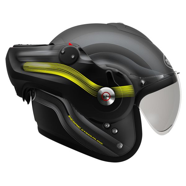 Roof Desmo Streamline Black Steel Yellow Neon Matt 3rd Generation